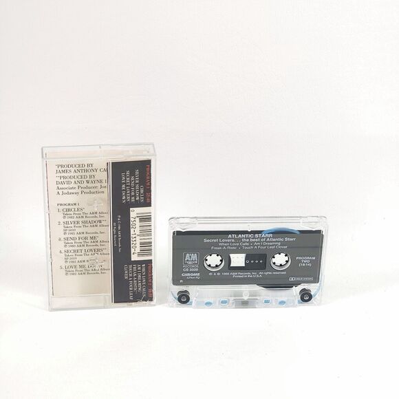 2 Atlantic Starr Cassettes All In The Name of Love & Secret Lovers The Best‎ Of - Picture 3 of 10